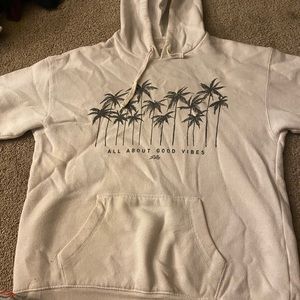 White Billabong hoodie! super comfortable and warm, size medium